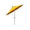 California Umbrella 6' Grey Aluminum Market Patio Umbrella, Sunbrella Sunflower Yellow 194061338100 - alternate 3